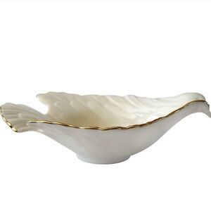 Lenox Dove Bird Candy/Nut Dish Bowl Gold Trim (1)